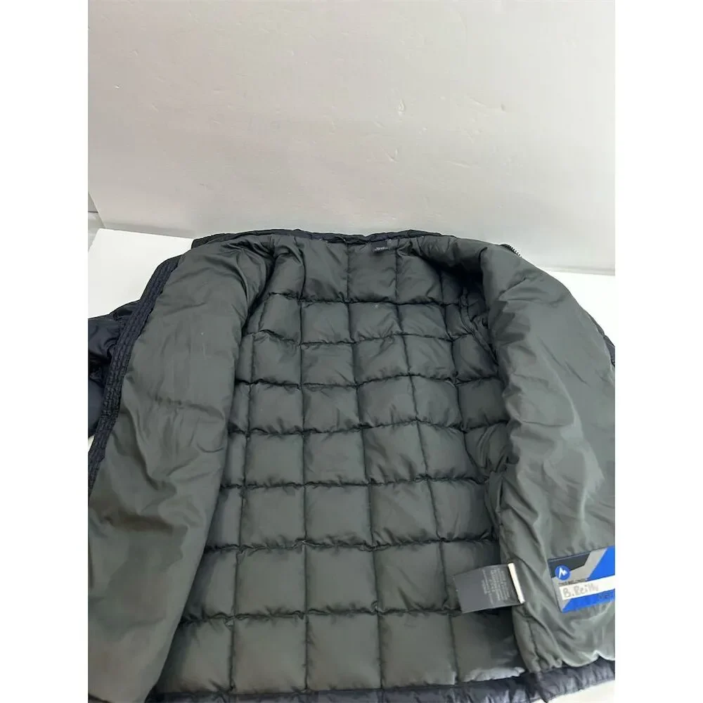 Marmot Kids Unisex Medium Black Down Puffer Jacket Winter Warm READ - Picture 6 of 13